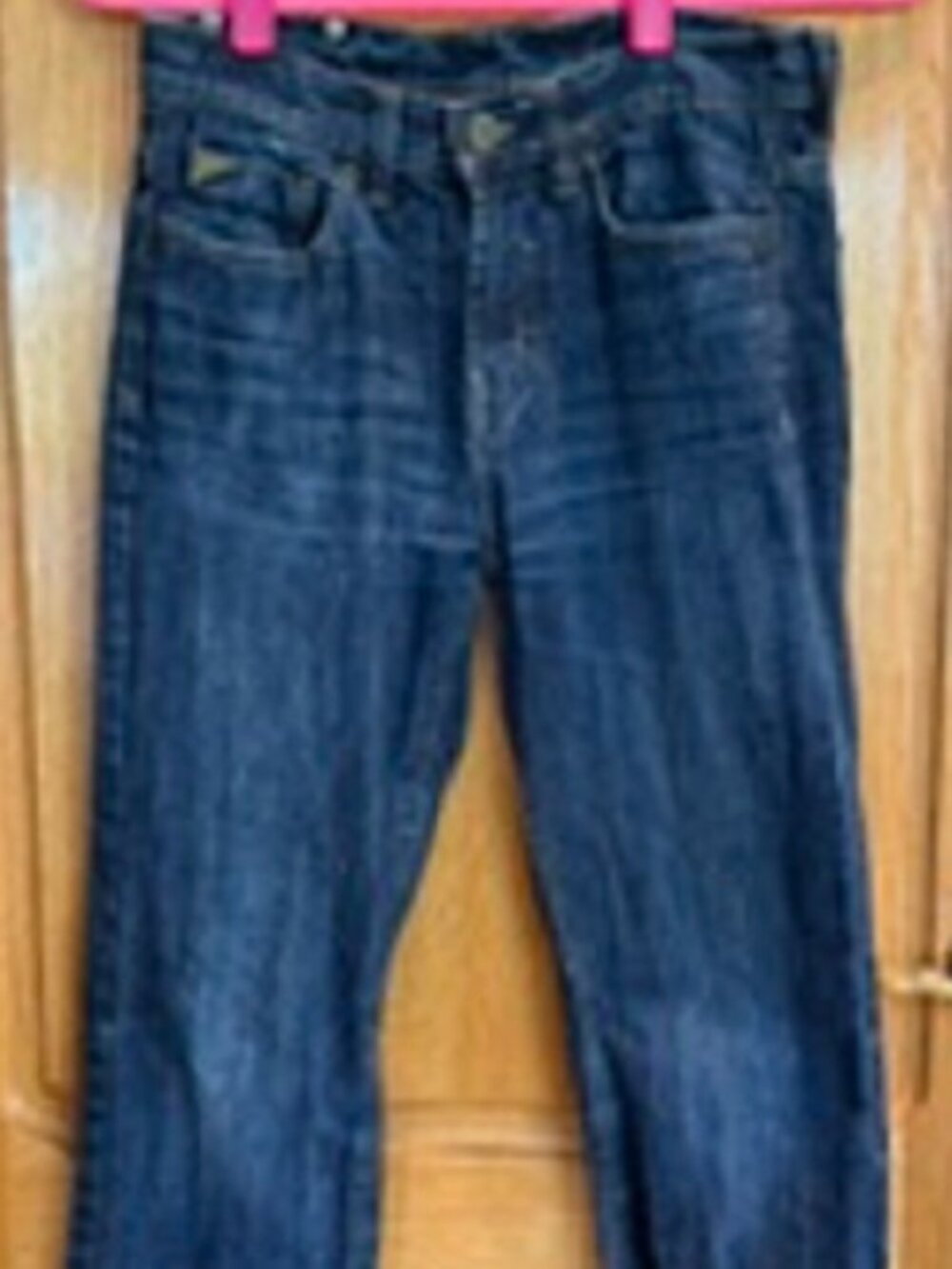 Buffalo David Bitton Boys' Straight Fit Jeans Blue Denim 100% Cotton Size 14